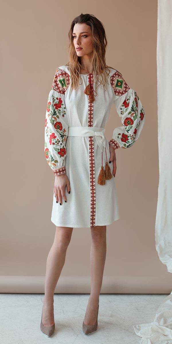 Свадебные платья с вышивкой в украинском стиле — женское счастье