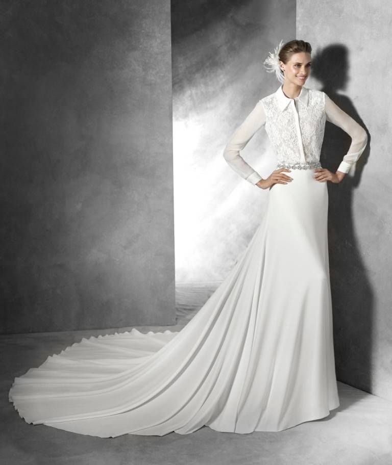 Модные свадебные платья  и все тенденции свадебной моды 2021