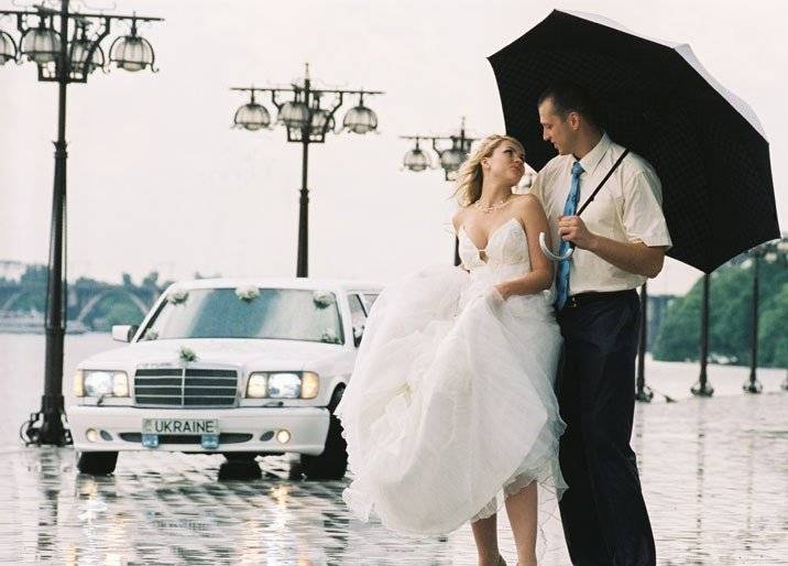 Идет дождь на свадьбу - хорошая или плохая примета?