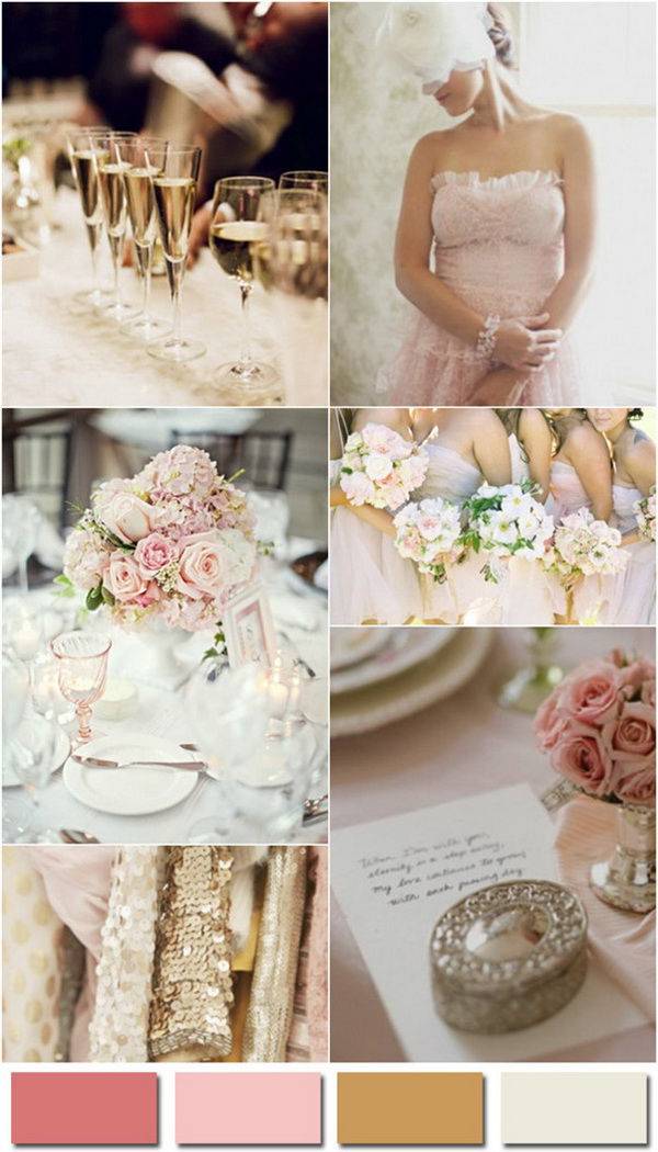 Нежность и любовь: свадьба в бело-розовом цвете: варианты декора с фото