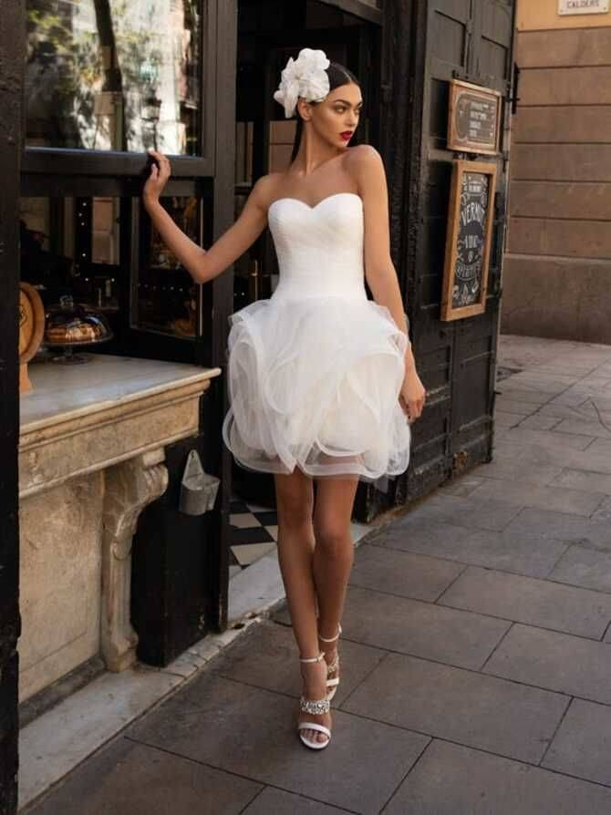 Атласное свадебное платье - 80 фото самых изысканных моделей