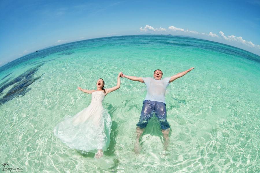 Свадебное платье для фотосессии на море ?‍♂️ в [2019] – фото