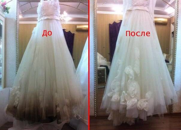Что представляет собой процесс химчистки свадебного платья, рекомендации специалистов