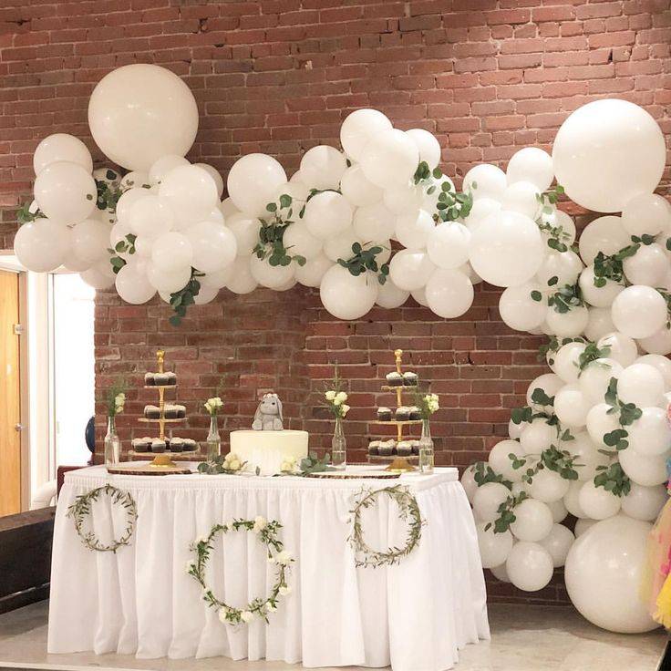 Оформление зала на свадьбу шарами [2019] – разноцветными & гелиевыми шарами? своими руками