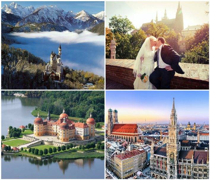 Топ-5 стран для свадебной церемонии в европе: чехия, франция, германия, греция, италия