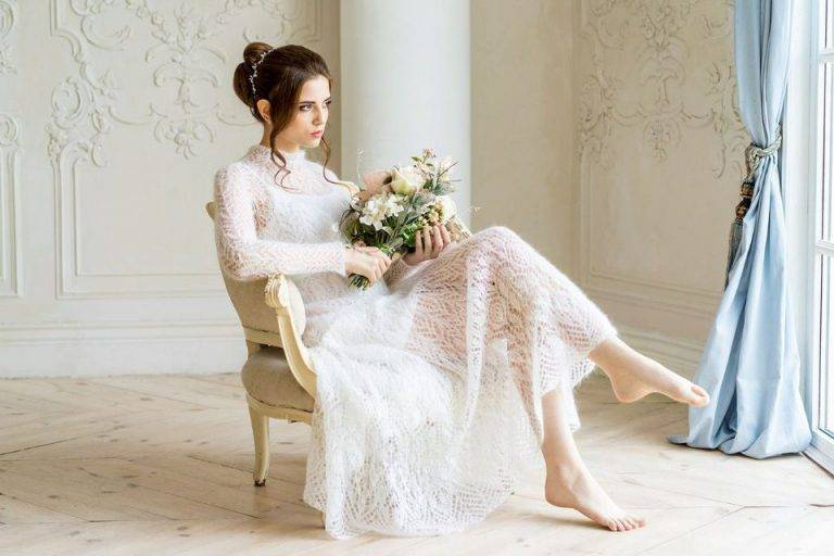 Свадебное платье крючком - обзор модных моделей 2020