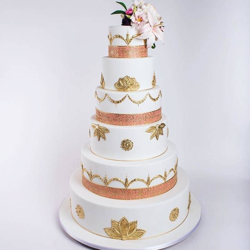 Трехъярусный торт на свадьбу – сладкая мечта для большого торжества