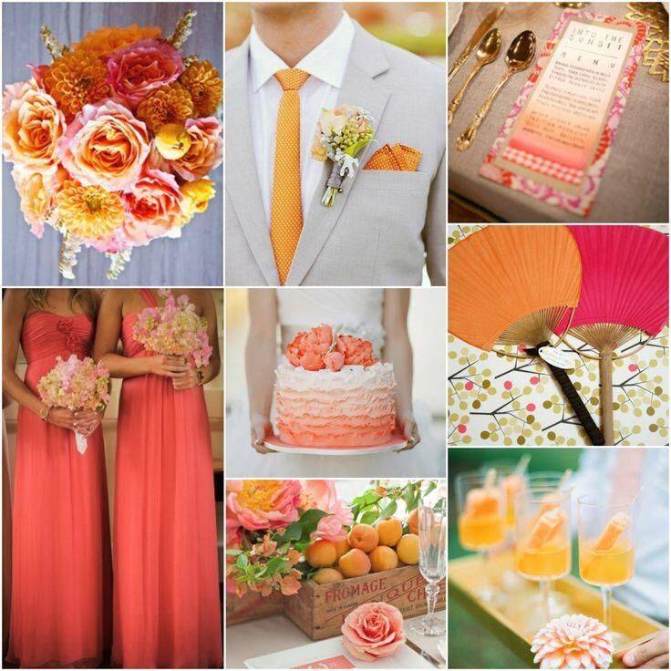 В каком цвете сделать свадьбу летом: модные палитры и советы