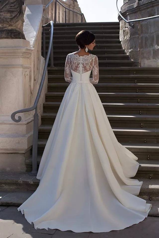 Кружевные свадебные платья - 90 фото тонких и прекрасных узоров