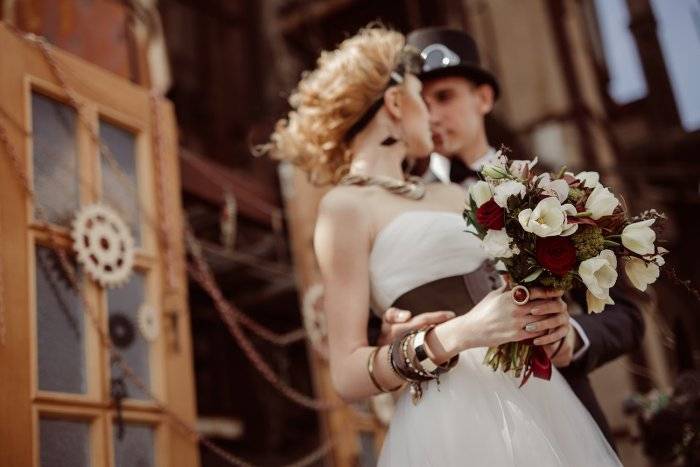 Свадьба в стиле стимпанк: фото и видео для вдохновения