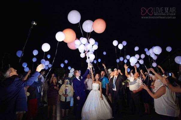 Конкурсы с воздушными шарами на свадьбу