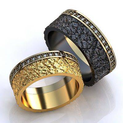Необычные обручальные кольца с эксклюзивным красивым дизайном