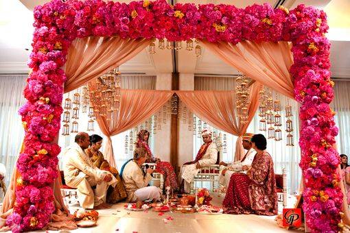 Свадьба в индийском стиле
