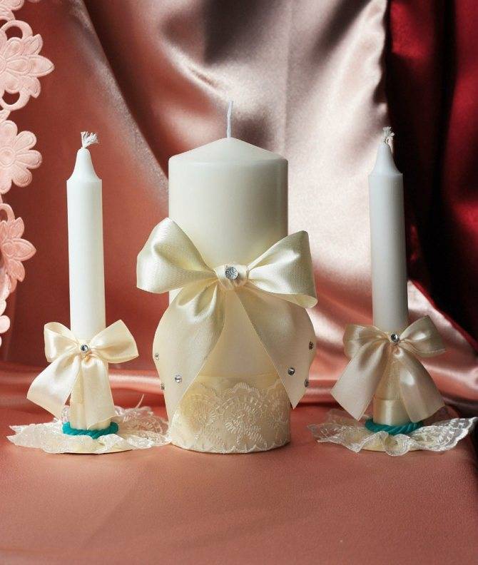 Как украсить свечи на свадьбу своими руками: фото оригинальных вариантов