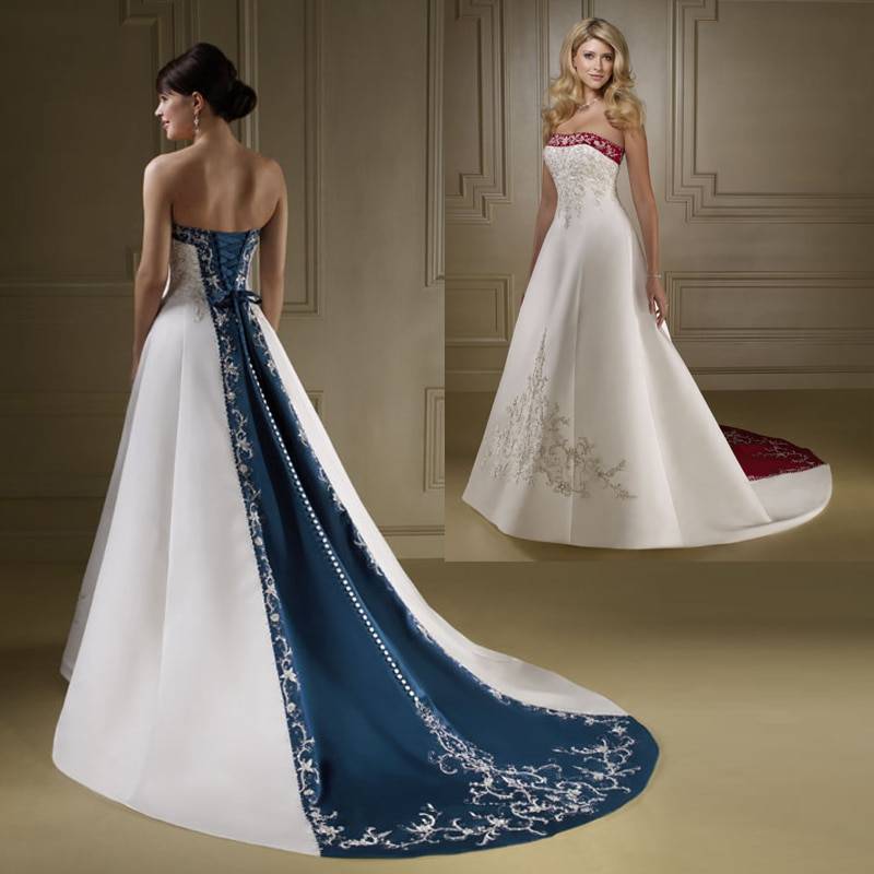 Свадебное платье с вышивкой: идеи, модные модели