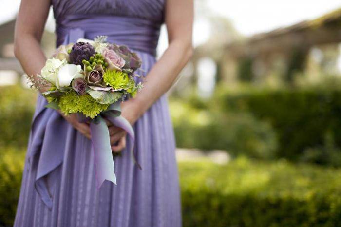 Изящно и стильно – фиолетовый букет невесты: фото красивых свадебных композиций
