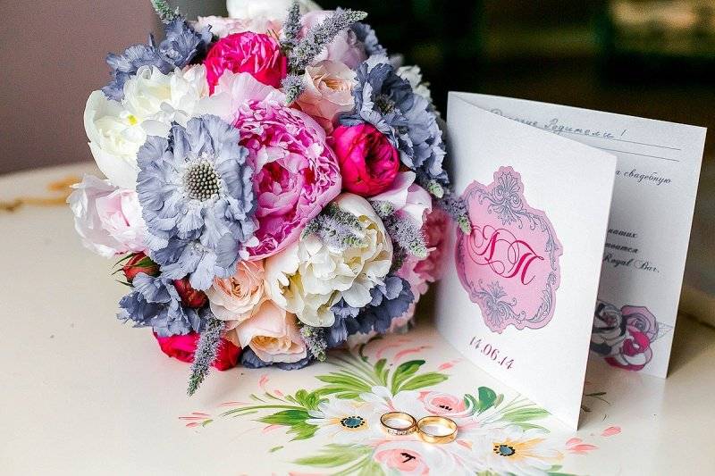 ᐉ яркие приглашения на свадьбу с пионами, гортензией и другими цветами – идеи и шаблоны - ➡ danilov-studio.ru