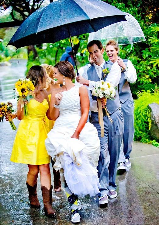 Свадебная фотосессия в дождь: идеи для фотосессии на свадьбу в дождливую погоду