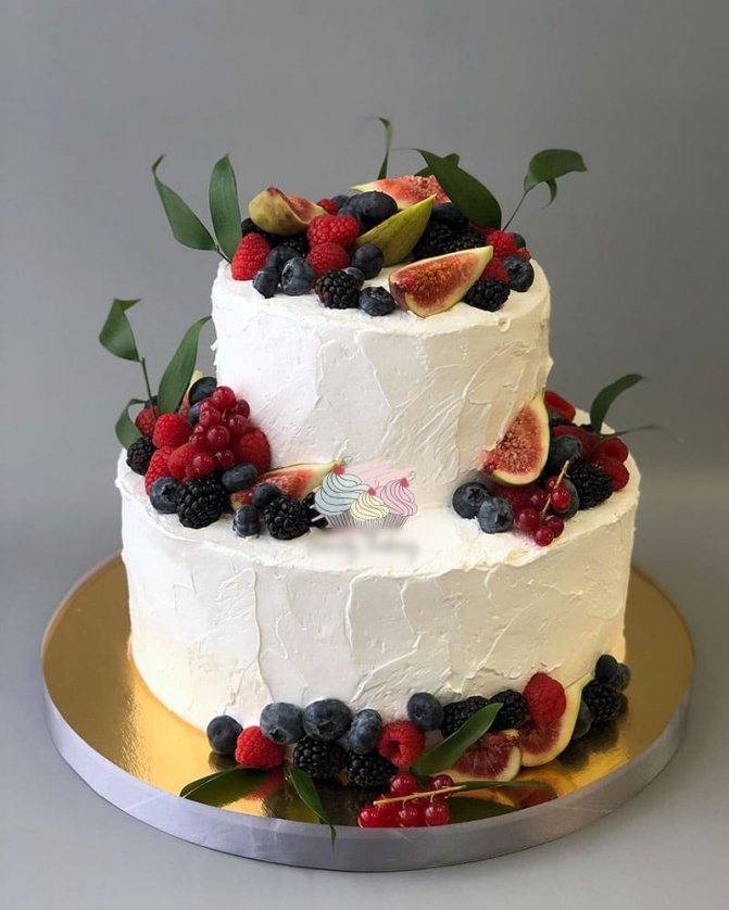 Как украсить торт фруктами в домашних условиях: фото пошагово