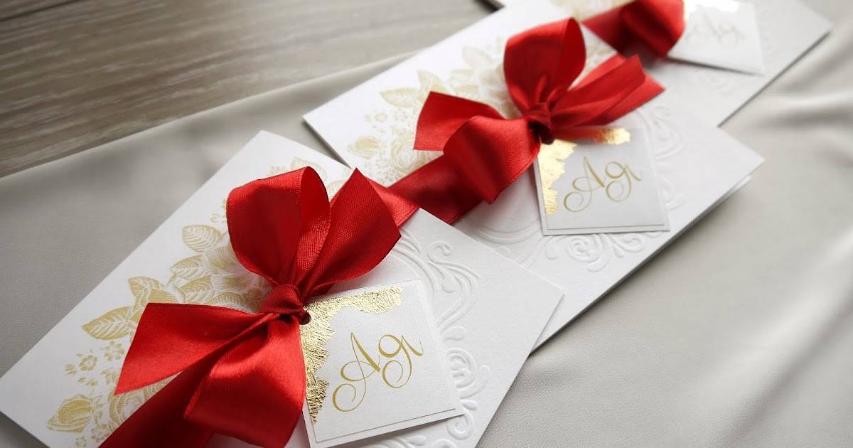 Как сделать идеальные свадебные приглашения? 6 золотых правил