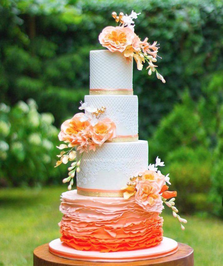 Свадьба в персиковом цвете: нежное настроение с ароматом персиков!