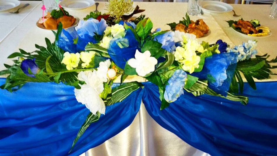 Идеи для синей свадьбы — как ярко оформить
