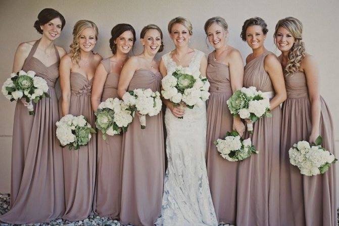 Красивая свадьба в цвете капучино – идеи оформления