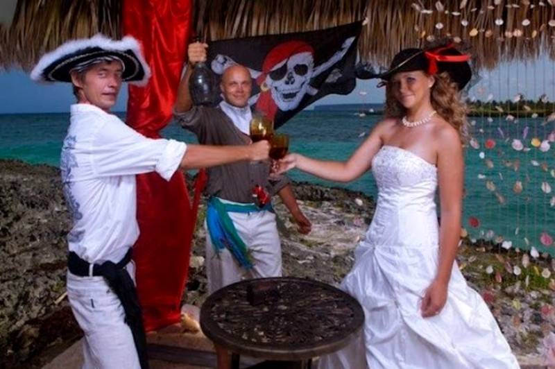 Свадьба в пиратском стиле: драйв и дух приключений