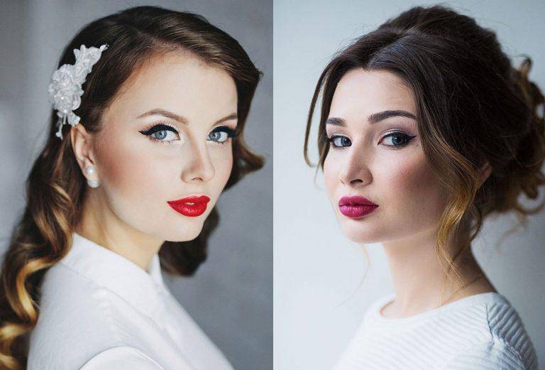 Свадебный макияж-2021: модные тенденции для невесты брюнетки, блондинки и рыжей
