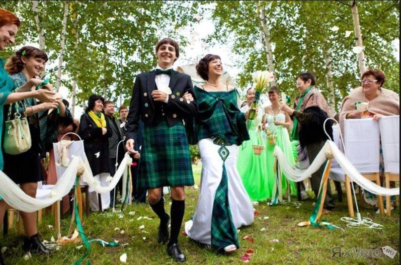 Свадьба в ирландском стиле