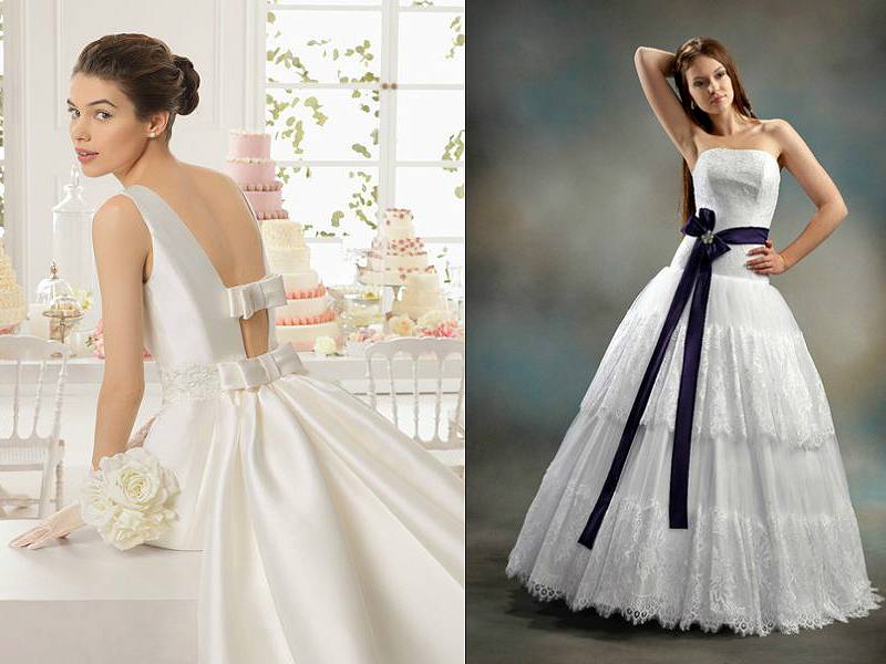 Черные свадебные платья – наряды для самых смелых невест