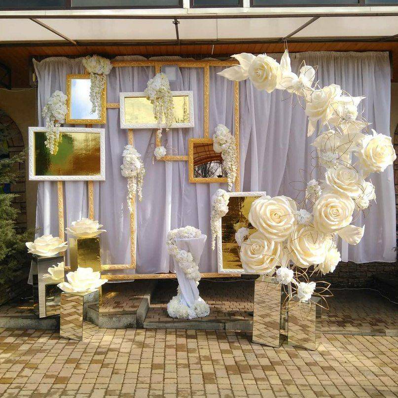Оформление зала на свадьбу своими руками: фото идеи. как украсить комнату невесты перед свадьбой. фото обзор