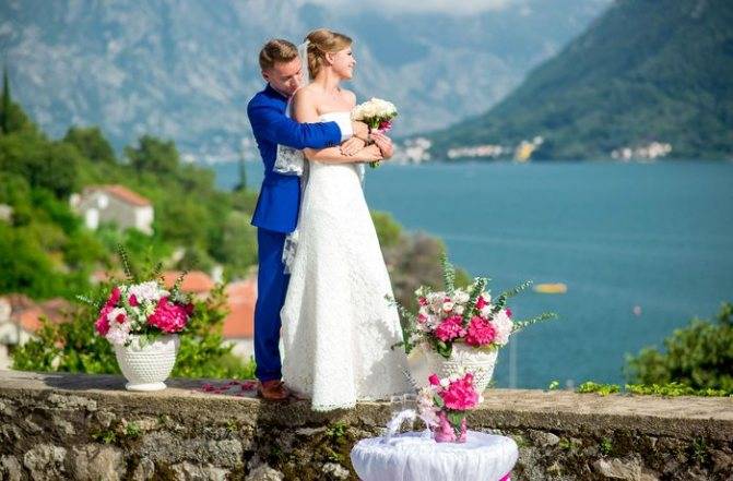 Свадьба в черногории: организация торжества.
