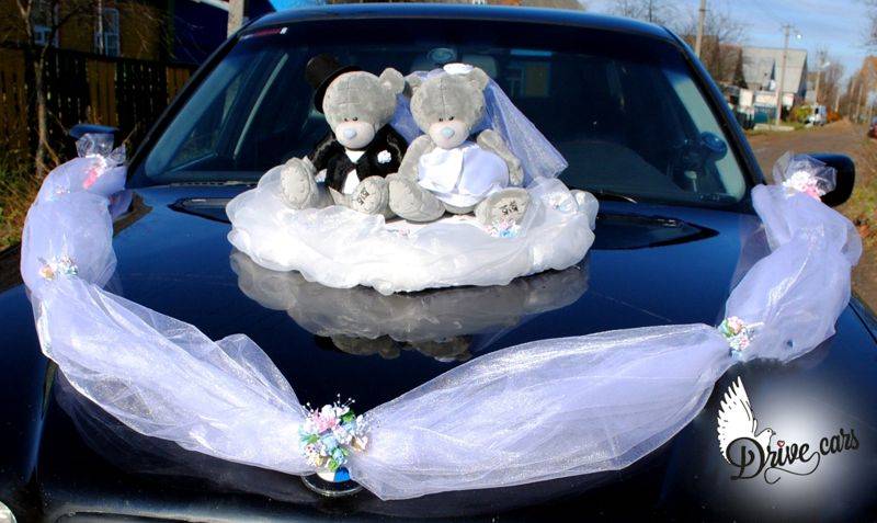 Как сделать свадебных лебедей на машину своими руками