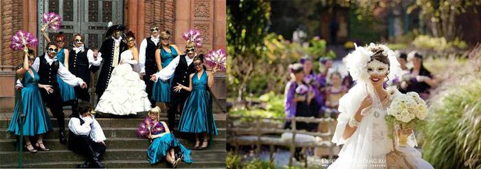 Свадьба в венецианском стиле: красочно и оригинально!