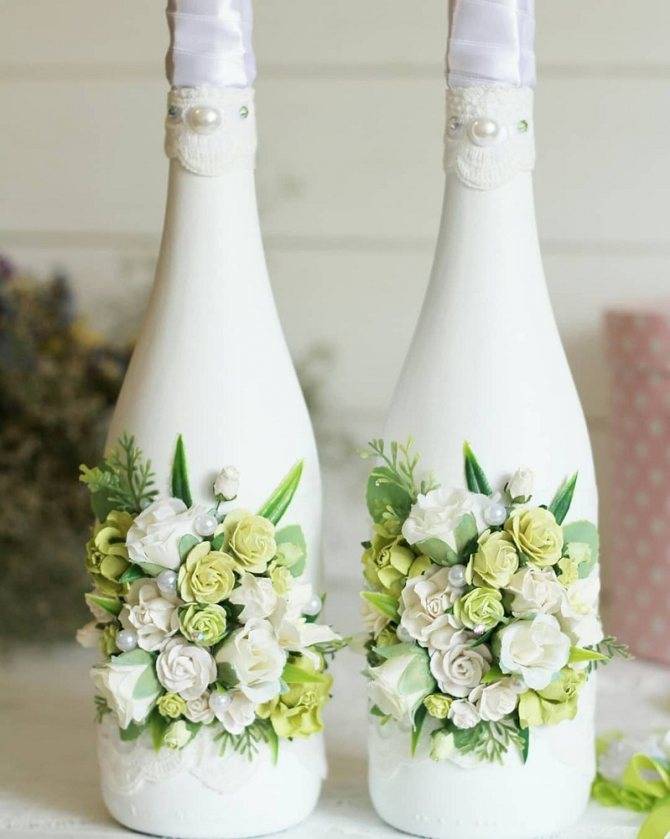 Украсить шампанское своими руками: варианты оформления подарочных бутылок (105 фото)