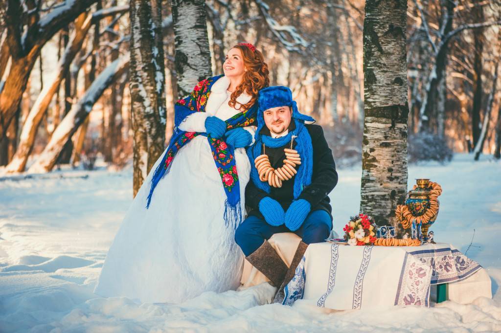 Свадьба зимой: стиль и тематика, место проведения, образ невесты