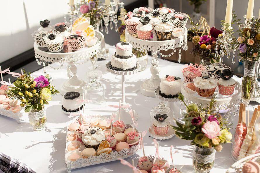 Идеи свадебных десертов с фото. современная выпечка и сладости
