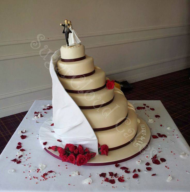 Свадебный торт из мастики: особенности, приготовление, оформление