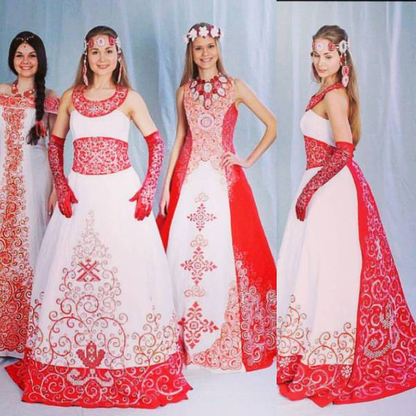ᐉ свадебное платье в русском стиле - модные фасоны - svadebniy-mir.su