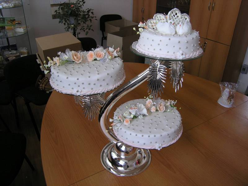 Подставка для свадебного торта своими руками – простой мастер-класс