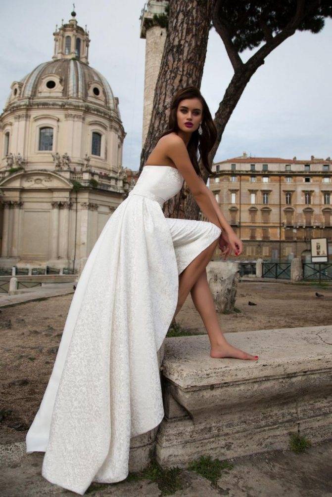 Свадебное платье трансформер, его преимущества и недостатки