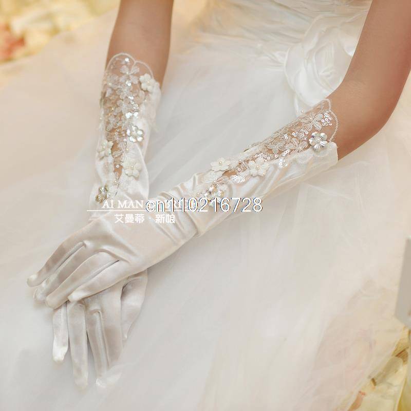 Свадебные перчатки: без пальцев, длинные и короткие