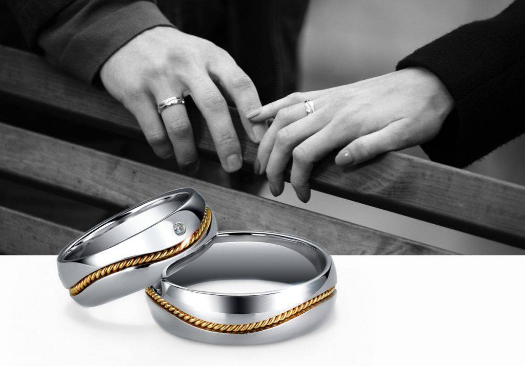 На какой руке носят кольца евреи. кольца для помолвки. на каком пальце носят обручальное кольцо женщины