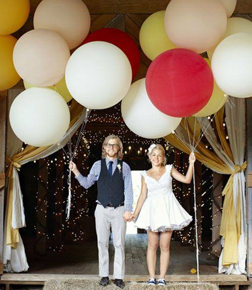 Конкурсы с шариками на свадьбу