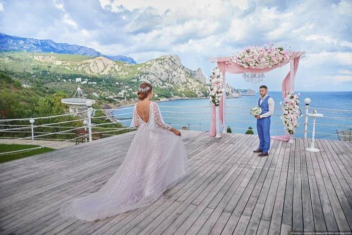 Свадебная церемония в крыму | декор, свадьбы в россии и снг