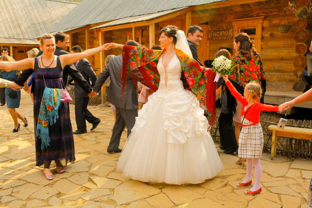 Новогодний выкуп невесты в стиле «зимняя сказка»