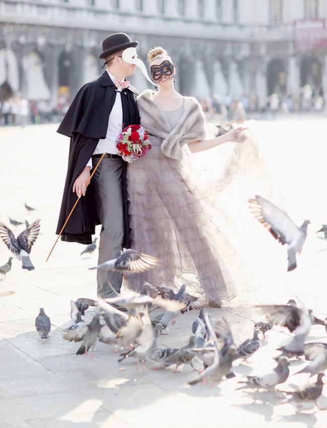 Свадьба в венецианском стиле: советы и идеи по организации и оформлению