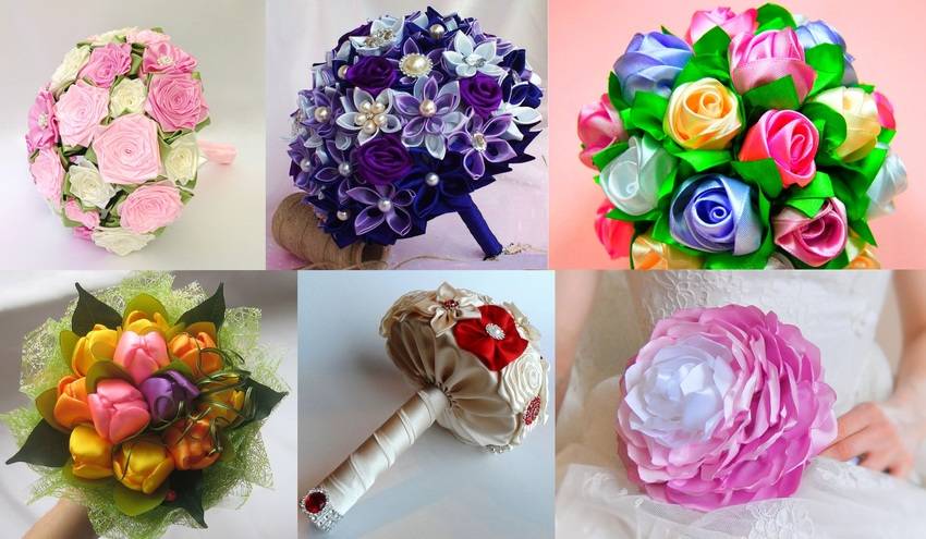 Букет невесты своими руками: свадебная композиция из кустовых роз, фоамирана, мастер-класс по изготовлению букетов