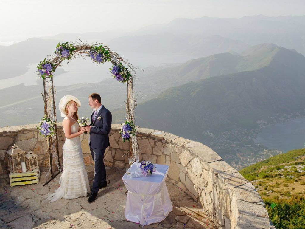Свадьба в черногории — символическая и официальная
